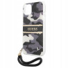 Guess moro kamuflaż paskiem — etui do iPhone 13 mini, czarne
