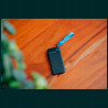 Dysk zewnętrzny SSD Verbatim Pocket 256GB USB-C 3.2 Gen.2 czarno-niebi