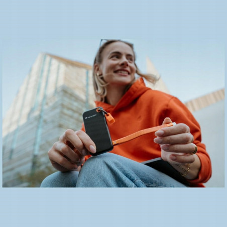 Dysk zewnętrzny SSD 256GB USB-C Gen 2 Pocket czarno-pomarańczowy Verba