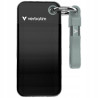 Dysk zewnętrzny SSD 128GB USB-C Verbatim Pocket 3.2 czarno-szary