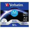 Płyta BDXL Blu-ray Verbatim 100GB M-DISC 4xSpeed do druku 5 szt.