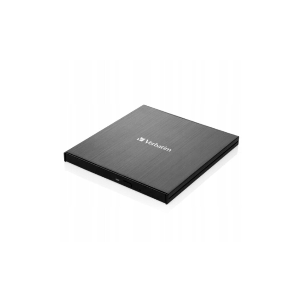 Nagrywarka zewnętrzna do CD/DVD Verbatim USB-C czarna slim