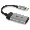 Adapter USB-C HDMI 4K aluminiowy Verbatim przejściówka