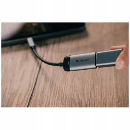 Adapter USB-C HDMI 4K aluminiowy Verbatim przejściówka