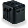 Ładowarka sieciowa 20W Verbatim Power Delivery USB-C/USB-A czarna