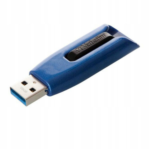Pendrive USB-A Verbatim V3 MAX 128GB 3.2 niebieski pamięć USB