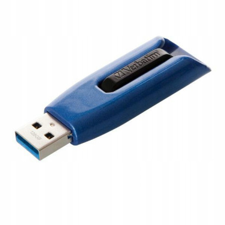 Pendrive USB-A Verbatim V3 MAX 128GB 3.2 niebieski pamięć USB