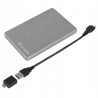 Dysk zewnętrzny 1TB USB HDD Verbatim Store n Go ALU szary SATA III