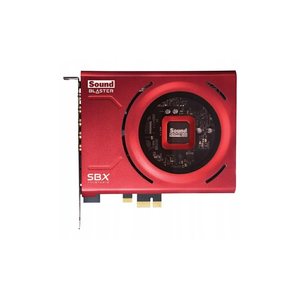 Creative Karta dźwiękowa Sound Blaster Z SE PCI-e czerwony/red