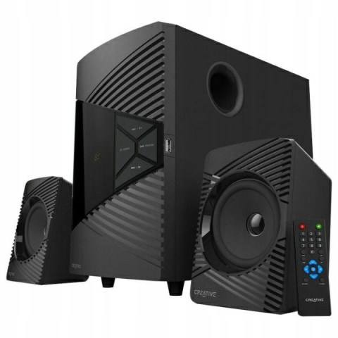Głośniki bezprzewodowe 2.1 Bluetooth pilot Creative SBS E2500 czarne