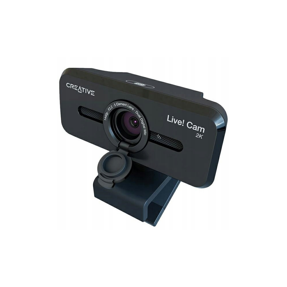 Kamera internetowa Creative Sync V3 QHD czarna USB mikrofon