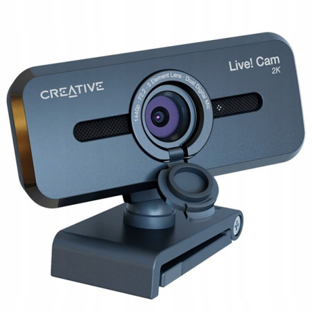 Kamera internetowa Creative Sync V3 QHD czarna USB mikrofon