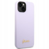 Guess Vintage hard — etui do iPhone 14 Plus, fioletowe