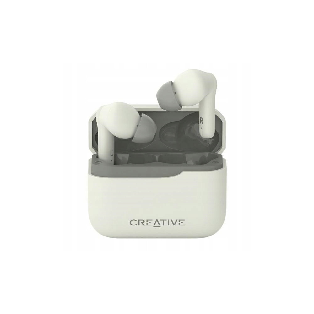 Słuchawki bezprzewodowe Bluetooth 5.3 ANC Creative Zen Air Plus kremow