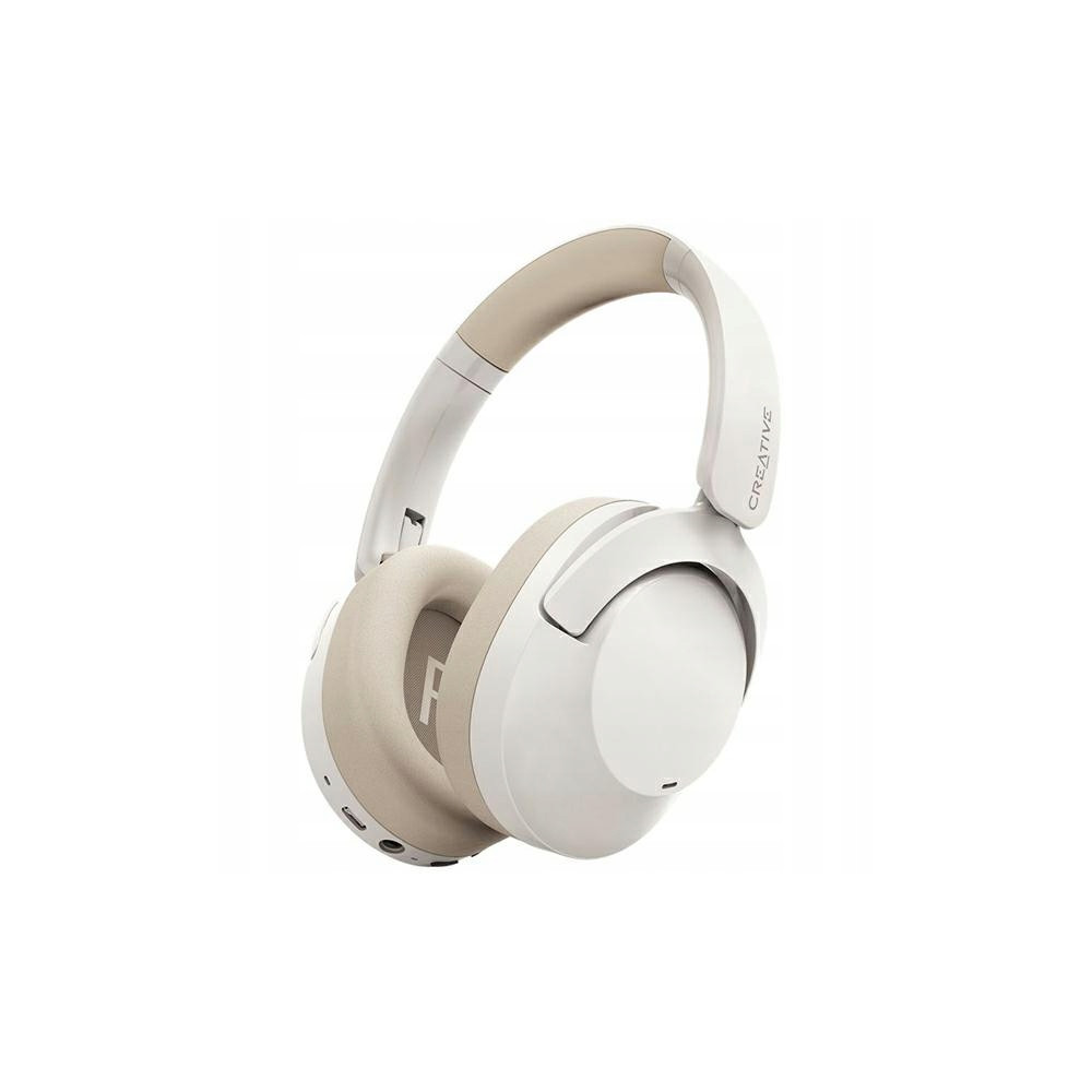 Słuchawki bezprzewodowe Creative Zen Hybrid 2 ANC Bluetooth kremowe na