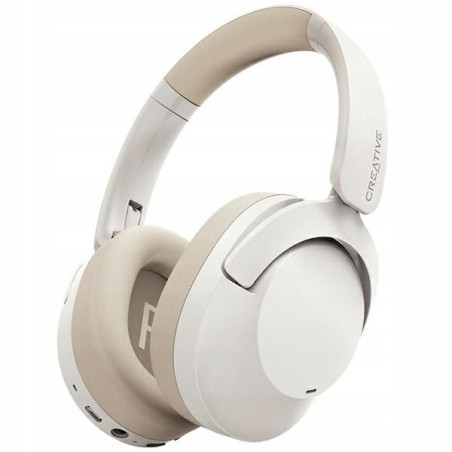Słuchawki bezprzewodowe Creative Zen Hybrid 2 ANC Bluetooth kremowe na