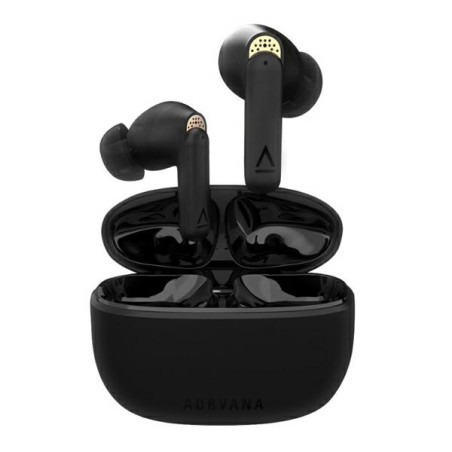 Słuchawki dokanałowe Bluetooth ANC mikrofon czarne Creative Aurvana do