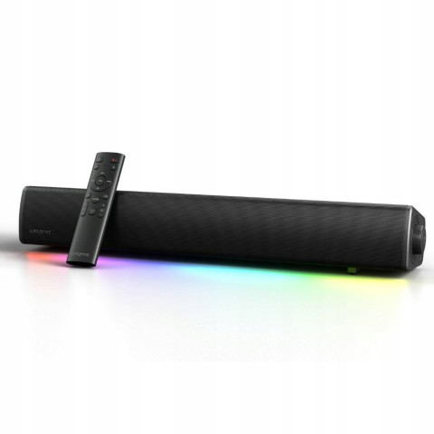 Soundbar gamingowy GS5 Bluetooth 5.3 do PC czarny Creative Sound Blast