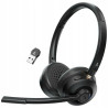 Słuchawki nauszne Bluetooth z mikrofonem Creative Chat Wireless czarne