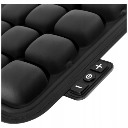 Mata masująca na fotel USB czarna AIR MASSAGE Diablo Chairs