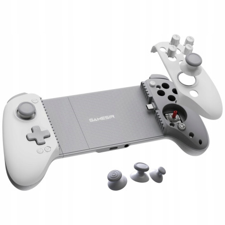 Kontroler do gier Bluetooth GameSir G8+ MFi przewodowy szary