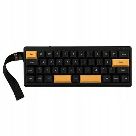 Klawiatura mechaniczna kompaktowa Bluetooth USB Epomaker TH40 czarno-z