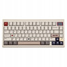 Klawiatura mechaniczna Epomaker TH80 Pro V2 Wisteria Linear biała