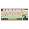 Klawiatura mechaniczna Epomaker TH80 Pro V2 Wisteria Linear biała