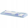 Klawiatura mechaniczna Epomaker TH99 Creamy Jade Switch biało-niebiesk