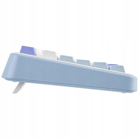 Klawiatura mechaniczna Epomaker TH99 Creamy Jade Switch biało-niebiesk
