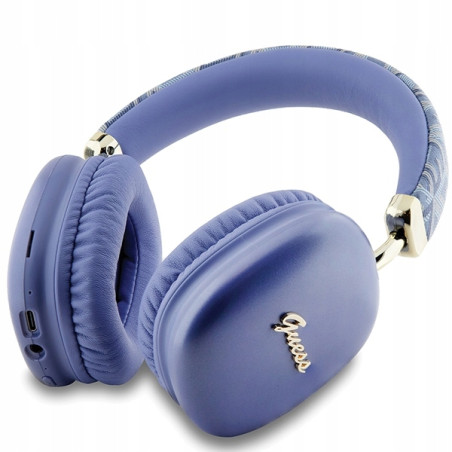 Guess słuchawki nauszne BluetoothGUBHK1GCTCSU fioletowy/purple Gcube M