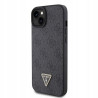 Guess Crossbody 4G Metal Logo — etui do iPhone 15 Plus, czarne