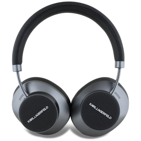 Słuchawki nauszne Karl Lagerfeld Saffiano Elongated Bluetooth ANC czar