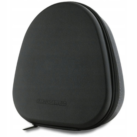 Słuchawki nauszne Karl Lagerfeld Saffiano Elongated Bluetooth ANC czar