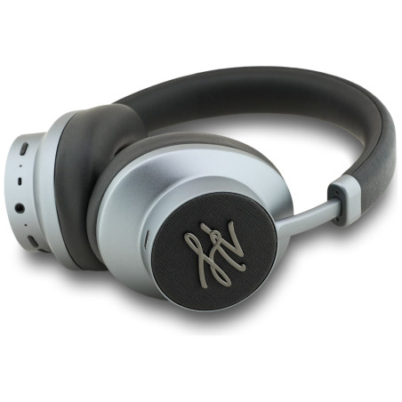 Słuchawki nauszne Karl Lagerfeld Grained Initials Bluetooth ANC czarny