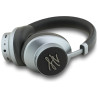 Słuchawki nauszne Karl Lagerfeld Grained Initials Bluetooth ANC czarny