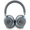 Słuchawki nauszne Karl Lagerfeld Grained Initials Bluetooth ANC szary