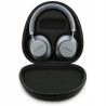 Słuchawki nauszne Karl Lagerfeld Saffiano Elongated Bluetooth ANC szar