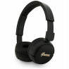 Słuchawki nauszne Guess Bluetooth 5.3 Metal Logo Script czarny