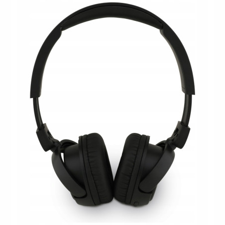 Słuchawki nauszne Guess Bluetooth 5.3 Metal Logo Script czarny