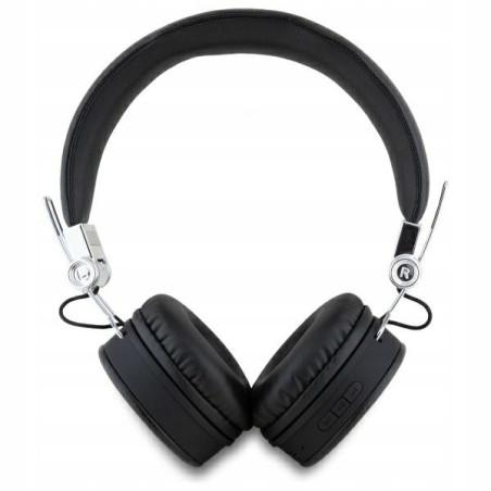 Guess słuchawki nauszne Bluetooth ENC GUBH70PGTSPSK czarny/black Grain
