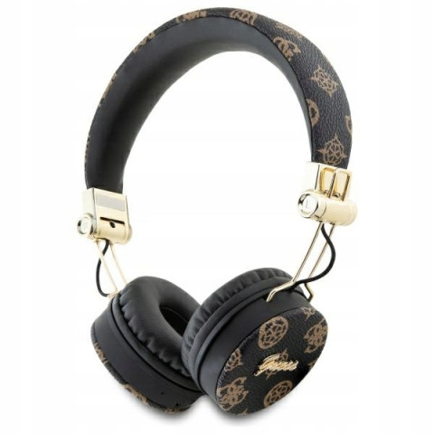 Guess słuchawki nauszne Bluetooth ENC GUBH70EPOSMK czarny/black Peony 