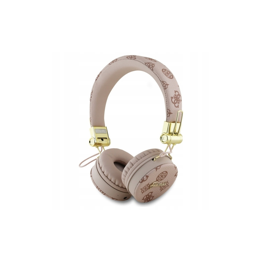 Guess słuchawki nauszne Bluetooth ENC GUBH70EPOSMW brązowy/brown Peony