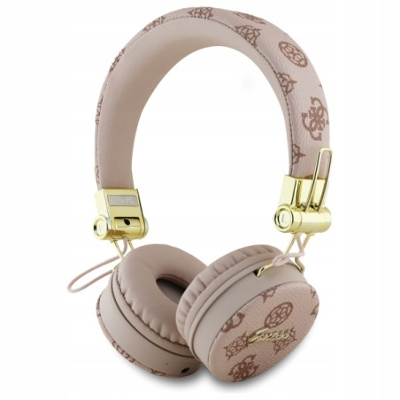 Guess słuchawki nauszne Bluetooth ENC GUBH70EPOSMW brązowy/brown Peony