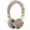 Guess słuchawki nauszne Bluetooth ENC GUBH70EPOSMW brązowy/brown Peony