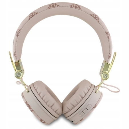 Guess słuchawki nauszne Bluetooth ENC GUBH70EPOSMW brązowy/brown Peony