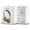 Guess słuchawki nauszne Bluetooth ENC GUBH70EPOSMW brązowy/brown Peony