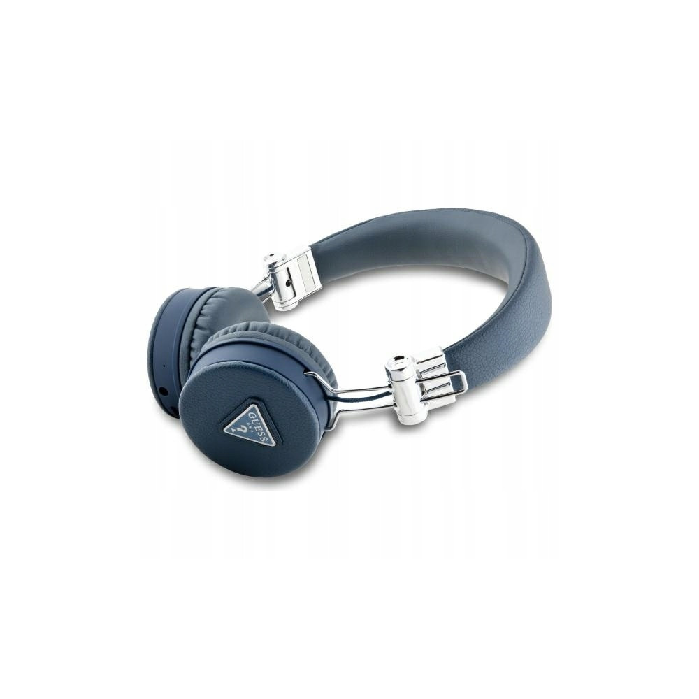 Guess słuchawki nauszne Bluetooth ENC GUBH70PGTSPSB niebieski/blue Gra