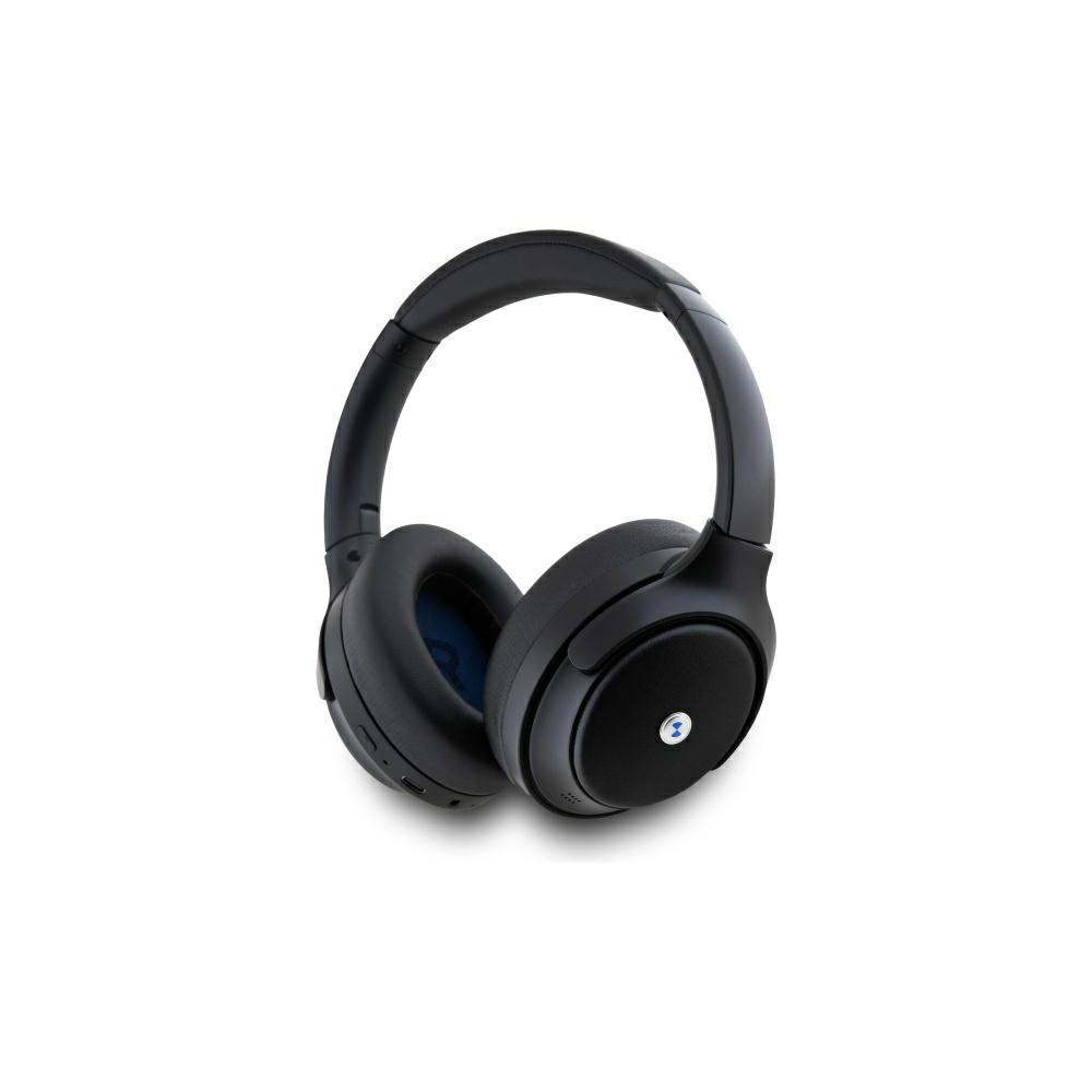 BMW słuchawki nauszne Bluetooth ANC BMBHKL601SSLVK czarny/black Metal 