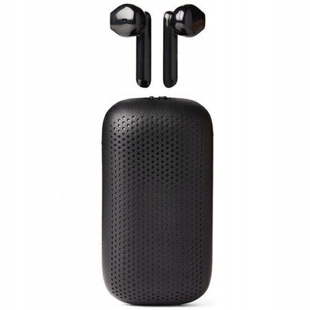 Lexon Speakerbuds Słuchawkibezprzewodowe z głośnikiem bluetooth czarny